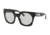 Coach L1047 HC8250 Sunglasses 500287-51 - Black Solid Frame, Light Grey Solid Lenses