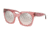 Coach L1047 HC8250 Sunglasses 55278Z-51 - Trans Pink Frame, Silver Pink Gradient Flash Lenses
