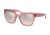Coach L1049 HC8249 Progressive Prescription Sunglasses HC8249-55278Z-53 - Lens Diameter 53 mm, Frame Color Trans Pink