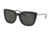 Coach L1064 HC8258U Prescription Sunglasses, 56mm, Black, HC8258U-500287-56-SV