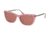 Coach L1065 HC8257U Progressive Prescription Sunglasses, 55mm, Transparent Purple, HC8257U-553575-55-PRO