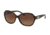 Coach L133 HC8150 Sunglasses 5120T5-59 - Dark Tortoise Frame, Brown Gradient Polarized Lenses