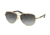 Coach L136 HC7058 Single Vision Prescription Sunglasses, 60mm, Gold / Black, HC7058-924611-60-SV