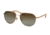 Coach L137 HC7053 Single Vision Prescription Sunglasses HC7053-9227T5-58 - Lens Diameter 58 mm, Frame Color Light Gold/ Crystal Lt Brown