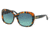 Coach L139 HC8158 Sunglasses 53374S-58 - , Teal Gradient Lenses