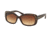 Coach L146 HC8161 Sunglasses 512013-55 - Dark Tortoise Frame, Brown Gradient Lenses