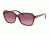 Coach L1599 HC8179F Sunglasses 5393G2-58 - Burgundy Frame, Burgundy Gradient Lenses