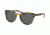 Coach L1652 HC8216 Sunglasses 544087-51 - Blk Amber Gltr Varsity Stripe Frame, Dark Grey Solid Lenses
