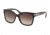 Coach L544 ALFIE HC8103F Sunglasses 522713-55 - Dark Tortoise/Beige Ocelot Sig C Frame, Dark Brown Gradient Lenses