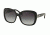 Coach L559 HC8158F Sunglasses 500211-58 - Black Frame, Light Grey Gradient Lenses
