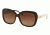Coach L559 HC8158F Sunglasses 5336T5-58 - Black/Ivory Wild Beast Frame, Brown Gradient Polar Lenses