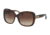 Coach L559 HC8158F Sunglasses 539413-58 - Dark Tort/Dark Tort Gold Sig C Frame, Smoke Gradient Lenses
