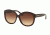 Coach L561 HC8159F Sunglasses 512013-55 - Dark Tortoise Frame, Brown Gradient Lenses