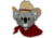 Coalatree CT Cowboy Sticker Pack, COT001L-ONECOL-ONESIZ