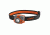 Coast FL75R Rechargeable Pure Beam Focusing Headlamp, 530 Lumens, Li-Ion Pack/3 x AAA, Gift Box, Orange, 20820