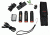 Coast HP7R Rechargeable Long Distance Focusing Flashlight, 300 Lumens, Li-Ion Pack/4 x AAA, Black 19221