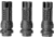 Cobalt Kinetics RCB-KM Dead Air Keymo Muzzle Brake, .30 Caliber, 5/8x24, Nitride, Black, CK-RCB-KM-762
