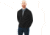 Cobmex Crew Neck Long Sleeve Zip Front Cardigan With Pockets - Ribbed Waistband And Cuffs, Black - 4010BK3X
