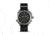 Cobra 47.5mm Silver Titanium Case, Black Dial, Black Nylon Strap Band