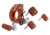 Cobra Harvester Accessory Package Pen Clip, 1in, 0.8in,0.6in Thumb Barrels, C-836