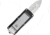 CobraTec Knives Money Clip OTF Automatic Folding Knives, 1.75in, D2 Steel, Plain Blade, Black Handle, BLKMCOTF