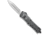 CobraTec Knives Large CTK-1 OTF Automatic Folding Knife, 3.75in, D2 Steel, Dagger Point Blade, Aluminum Alloy, Stonewash Handle, LSWCTK-1LDAGNS
