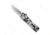 CobraTec Knives Lightweight OTF Automatic Folding Knives, 3.25in, D2 Steel, Tanto, Aluminum Alloy, Winter Digi Camo Handle, WDCCTLETNS