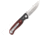 CobraTec Knives Baron Folding Knife, 3.25in, 154CM, Drop Point Blade, Carbon Fiber Handle, CTBRN