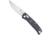 CobraTec EDC Scout Grivory Bar Lock Folding Knife, Black, 1410110