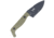 CobraTec Kingpin S Fixed Blade Knife, OD Green, 1410064