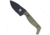 CobraTec Kingpin S Fixed Blade Knife, OD Green, 1410064