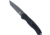 CobraTec Knives BLKDIABLOTNS Diablo Automatic 3.50 Folding Plain Black Stonewa