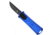 CobraTec Knives California 952 OTF Automatic Folding Knife, 1.75in, Stonewashed D2 Steel, Non-Serrated Drop Blade, Blue, CALI952BLUDNS