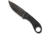 CobraTec Knives Skinner Fixed Blade Knive, 3.75in, D2 Steel, Drop Non-Serrated, Black, SD2DNS