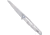 CobraTec Knives Ghost Frame Lock Damascus Wharncliffe Folding Knife, 3.875 in Blade, Damascus, CTGSTDAMWNS