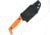 Cobratec Knives Cobratec Kingpin 4 Fixed Bld Orange D2 Steel W/kydex Sheath