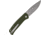 Cobratec Knives Cobratec Recon Push Button Auto 3.12 Od Green G10
