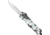 CobraTec Knives CTK-1 Medium OTF Automatic Folding Knife, 3in, D2 Steel, Drop Not Serrated, Winter Digi Camo, MWDCCTK1MDNS