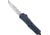 CobraTec Knives FS-3 Medium OTF Automatic Folding Knives, 3in, D2 Steel, Drop Non-Serrated Blade, Nypd Blue Handle, MNYFS-3DNS