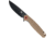 Cobratec Knives Cobratec Rath 3.5 Folder Brown D2 Black Blade