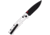 CobraTec Knives Regent Folding Knife, 3.25 in Blade, Carbon Steel, White, CTRGTSIL