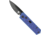 CobraTec Knives Stinger Folder 1.9in Folding Knife, 1.9 in Blade, D2, Purple, CTSTRPUR
