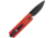 CobraTec Knives Stinger Folder 1.9in Folding Knife, 1.9 in Blade, D2, Red, CTSTRRED