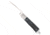 CobraTec Knives Trapper Hidden Release Folding Knive, 3.125in, Satin D2, Black Handle, CTTHRBLK