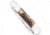Cobratec Knives Cobratec Trapper Two Blade G-10 Stag/ss Slip Joint