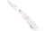 Cobratec Knives Cobratec Trapper Two Blade G-10 White Bone Ss Slip Joint