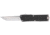 CobraTec Knives Paragon OTF Knife, VG-10 Stainless Steel, Plain, Black Handle, CTPRNEDGBLK