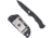 CobraTec Knives FG10PD Folding Push Dagger 2.88 Folding Dagger Plain Black D2