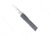 CobraTec Knives Gentelmens OTF Automatic Folding Knife, 2.8 in, 154CM Stainless Steel Blade, Drop Point Plain Blade, Gray Anodized 6061-T6 Aluminum Handle, GENTGRYCM154DNS