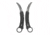 CobraTec Knives Karambit OTF Knife, 2.75in, D2 Stonewash Steel, Left Hand, Black, CTBK-LH